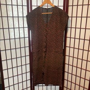 Madewell Floral Print Dress